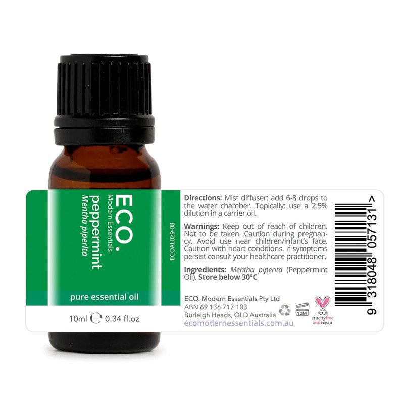 ECO. Modern Essentials Peppermint Pure Essential Oil, 10ml
