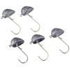 Major Craft Jigpara Head Buncha Root Fish Type, 0.1 oz