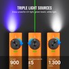 OLIGHT Arkfeld Pro Rechargeable EDC Flat Flashlight with Green Beam,