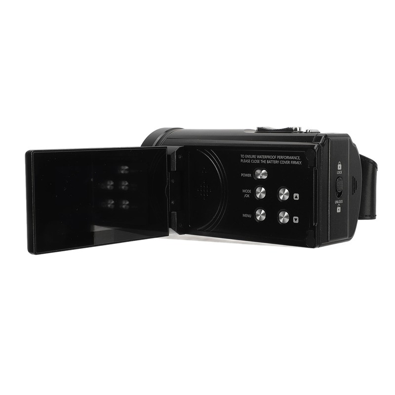 4K Video Camera Camcorder Intelligent Anti Shaking 56MP Vlogging Camera