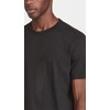 Theory Men's Essential Cosmos Slub Cotton Tee, Black, XS