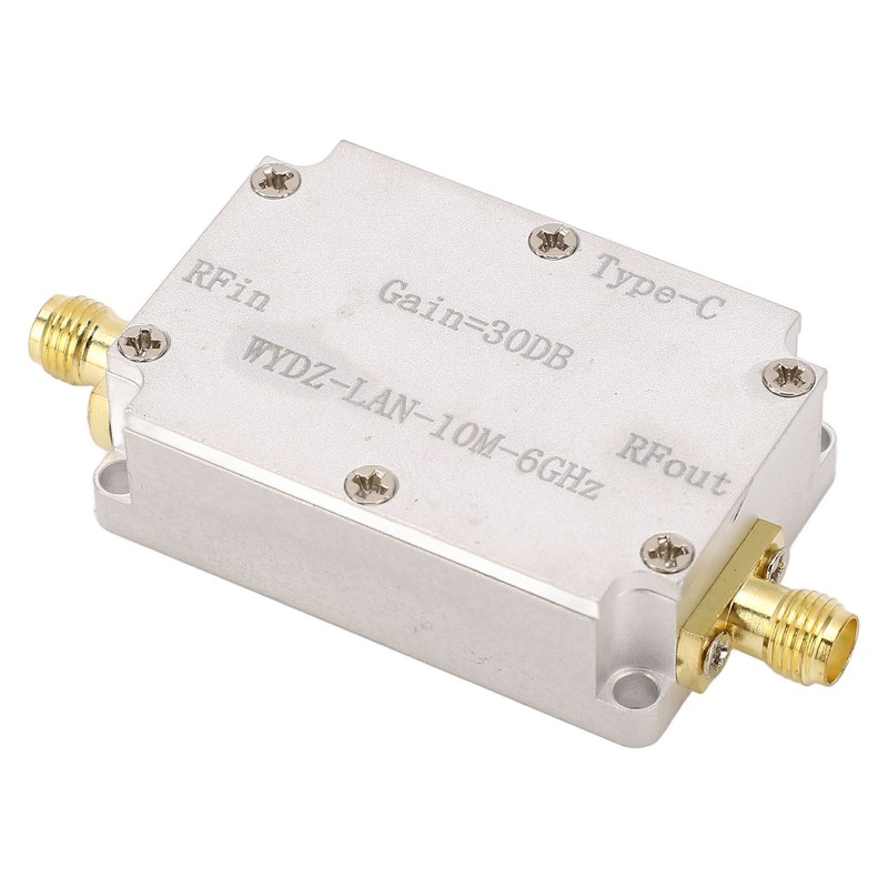 RF WideBand Amplifier Low Noise Amplifier LNA 10M‑6Ghz High Gain