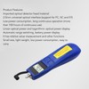 Handheld Optical Power Meter ‑50dBm to +26dBm Sensitive Fiber Optic