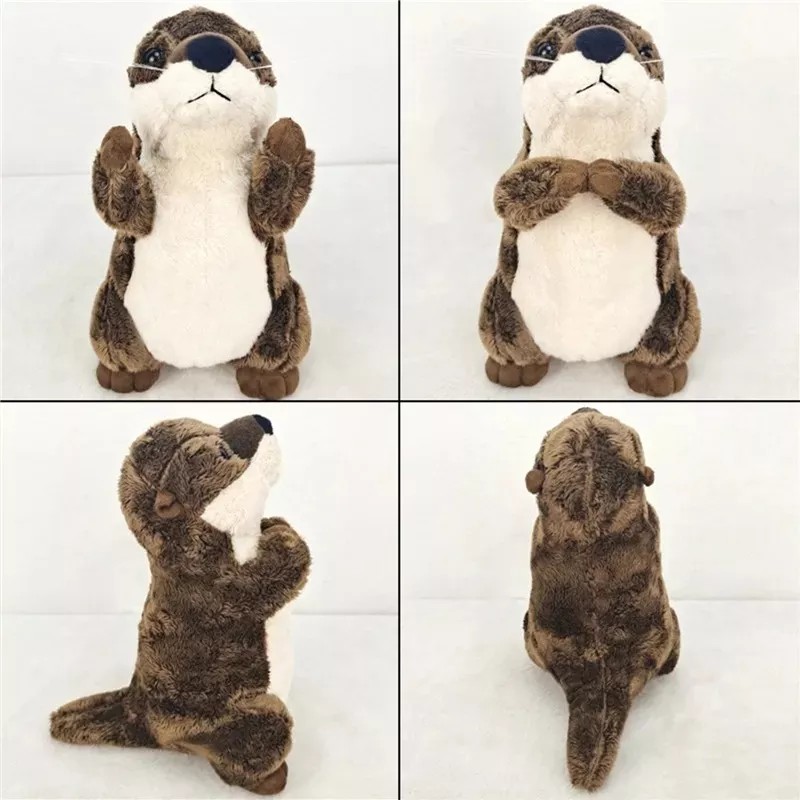 Jextech Peluche De Nutria Animal Mamifero Lindo Regalo Detalle 18cm