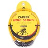 Zaker Bicycle Lock 75 (Random Color: Yellow, Gray, Blue, Red, Green) 0.8x75cm / Wire Lock Motorcycle Lock Anti-theft / 자커 자전거열쇠75(노.회.파.빨.녹 색상램덤)0.8x75cm/와이어락 오토바이 자물쇠 자물쇄 도난방지