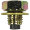 Motorcycle oil pan drain sump plug bolt, magnetic 12mm x 1.50mm