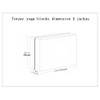 TEEYAR Yoga Blocks Set of 2 3 Size 23 x