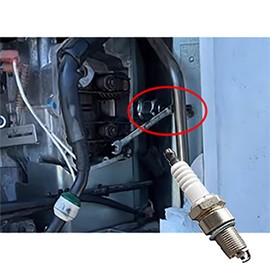 iFJF 167-1638 Spark Plug Pack of 2 RV Trailer Camper Replacement for Onan QG Generators 5500 7000, HGJAA HGJAB HGJAC, Marquis Gold/RV QG Marquis Pla