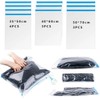 10 bolsas de Almacenamiento al vacio. Bolsas enrollables para ahorrar