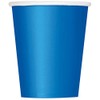 Premium Royal Blue Paper Cups Set - 9 oz (Pack