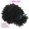 LEOSA Headband Wig for Black Women ,Wrap Wig 2 in