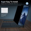 Privacy Filter Compatible with 13.5 Inch Surface Laptop 5/4/3/2/1,Easy On/Off