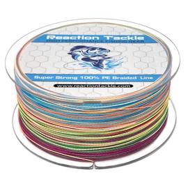 Reaction Tackle Braided Fishing Line Multi-Color 20LB 150yd