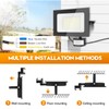 papasbox 100 W LED Spotlight with Motion Sensor Outdoor Light