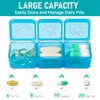 Monthly Pill Organizer 3 Times a Day - Portable Pill