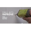 Drill America 1/4" Carbide Tipped 4 Flute Glass & Tile