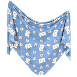 Copper Pearl Baby Swaddle Blanket - Premium Knit Baby Blanket, Large Soft Stretchy Receiving Blankets for Baby Boy and Girl, Swaddles for Newborn, Infant, and Toddler (Dunk)