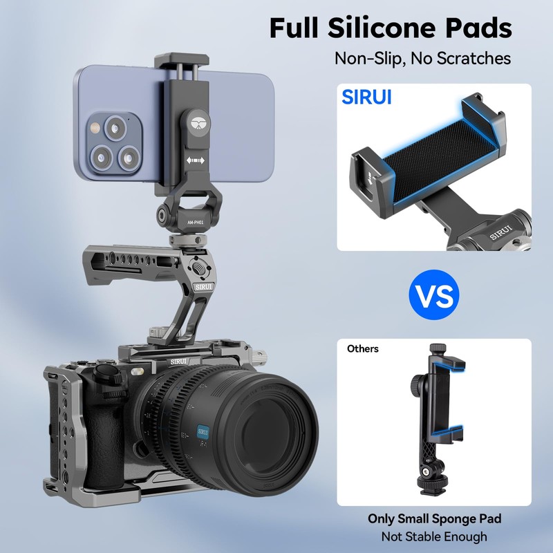 SIRUI Cold Shoe Phone Clamp