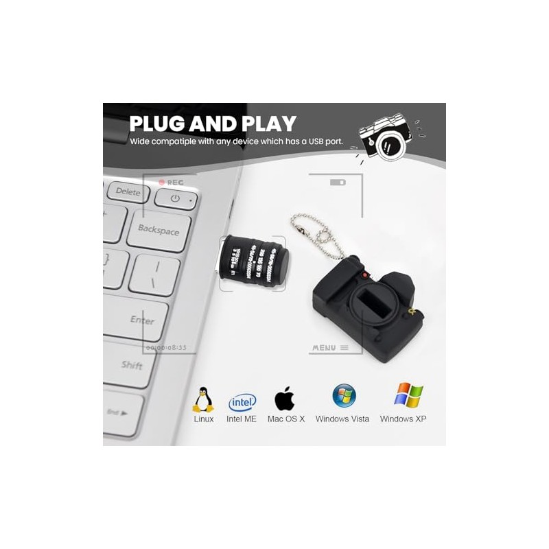 Memoria USB 2.0 con Diseño de Dibujos Animados, Memory Stick,