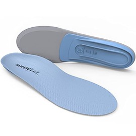 Superfeet ブルーインソール、F (メンズUS11.5-13)