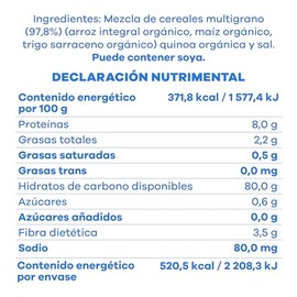Galletas de Multigrano y Quinoa Orgánicas 140g