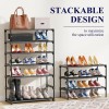 Kitsure Shoe Rack - Premium Non-Woven Shoe Rack Shelf, Shoe