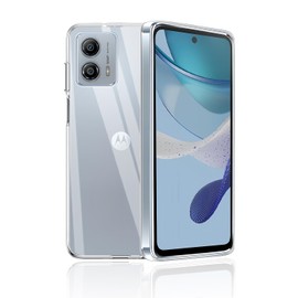 MOTO G53J 5G / MOTO G53Y 5G Case, Clear, Ultra Lightweight, Ultra Thin, Drop Prevention, Simple TPU Soft Case, Shock Absorption, Back Cover, Scratch Resistant, Protective Cover for MOTO G53J 5G,
