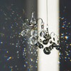 H&D HYALINE & DORA Crystal Wind Chime Shaped Rainbow Suncatcher,Hanging