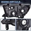 PIT66 Headlights Assembly Pair Fit for 2007-2013 Tundra (W/O Headlight