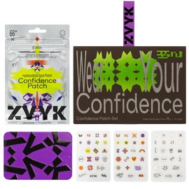 Cute Pimple Patches for Face – Tattoo Style Hydrocolloid Acne Patches (Confidence Patch Set) with Star Designs (66 Cute Patches) with a Tin Case – Vegan & Cruelty-Free