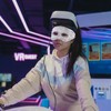 SHINEOFI VR Eye Mask Cover Breathable Washable Sweat Band for