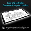 Zocelight A2 Light pad,7mm Ultra-Thin led Light Box,3 Levels Dimming/Stepless