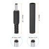 PATIKIL 3.5x1.35mm DC Male Plug Power Supply Ends, 4 Pack