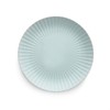 ZEN Pleats Porcelain Dinner Plates 11 Inch Set of 6