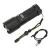 Super Bright Flashlight 5 Gears Zoomable Waterproof Rechargeable 40W High