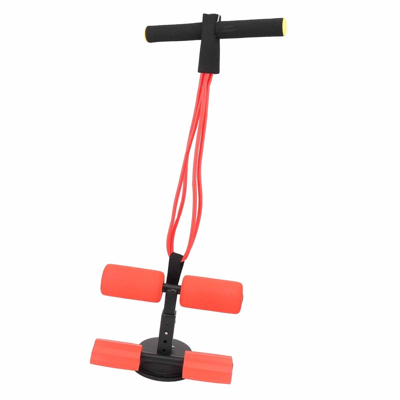 Sit Up Assistant Device Red Powerful Suction Cup Iron Foam