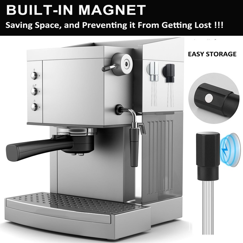 MODY RODY Magnetic WDT Tool | Stainless Espresso Distribution Tool