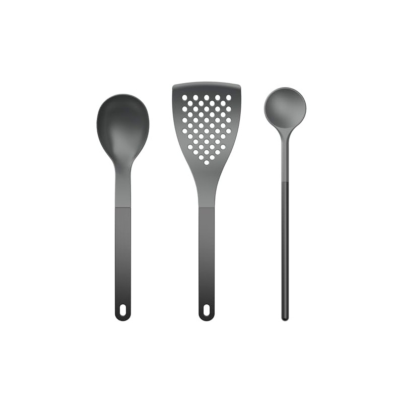 Rosti NEW Optima Kitchen Utensil Set A 3-Piece Black