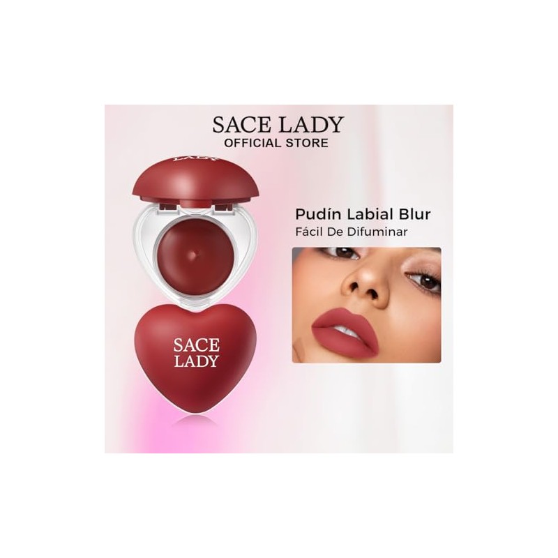 SACE LADY Lip Pudding en Tarro – Tinta Labial Mate