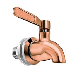 Vila Beverage Dispenser Replacement Spigot, Stainless Steel No-Rust Spout, BPA Free, Installation Under 10-Minutes, Excellent Continuous Flow, Sturdy, Stylish Alternative for Flimsy Plastic Taps