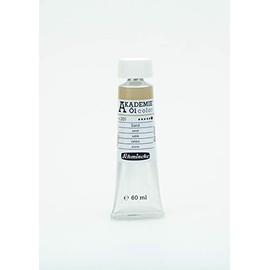 Schmincke Akademie® Oil Colour, Fine Artist Oil Paints, Sand, 41 201 011, 60 ml Tube, Highly Non-fading, Oil Painting