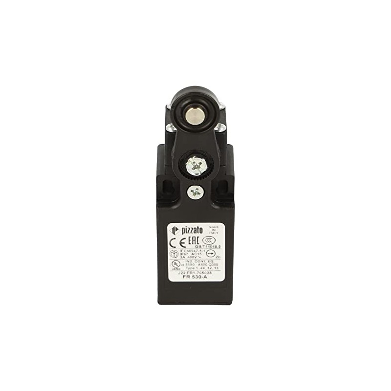 Pizzato FR 530-A Pizza Limit Switch, Roller Lever Actuator, 1NO