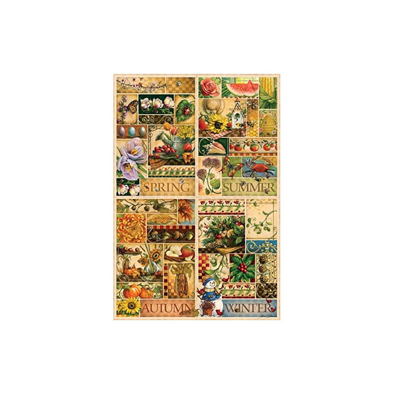 Cobble Hill 2000 Piece Puzzle - The Four Seasons -