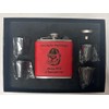 Georgia Bulldogs 2024 SEC Champions 6 oz Red leatherette covered