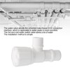 2 Pieces Plastic 3 Way Diverter Valve, G1/2 Male Thread