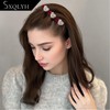 SXQLYH Double Layer Hair Clip, 3 Pairs of Braided Hair