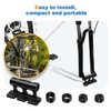 Pojedehy Bicycle Rack Road Bike Carrier Front Fork Quick Release
