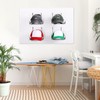 Yaocom 6Pcs Metal Hat Rack Display, Black, Wall Mounted, Multifunctional