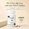 MUUKYA IRC Suplemento Natural Renal con Chanca Piedra y Reishi,