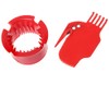 LAPEDASHOP Rodamientos cepillo para polvo Circular Bristle Beater cepillo para